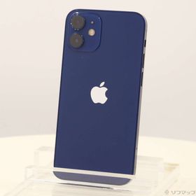 (中古)Apple iPhone12 mini 64GB ブルー MGAP3J/A SIMフリー(247-ud)