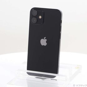 (中古)Apple iPhone12 mini 128GB ブラック MGDJ3J/A SIMフリー(348-ud)