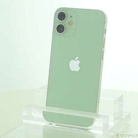 (中古)Apple iPhone12 mini 128GB グリーン MGDQ3J/A SIMフリー(297-ud)