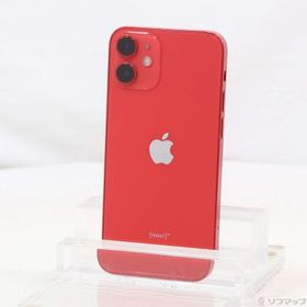 (中古)Apple iPhone12 mini 128GB プロダクトレッド MGDN3J/A SIMフリー(344-ud)