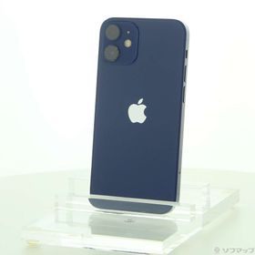 (中古)Apple iPhone12 mini 256GB ブルー MGDV3J/A SIMフリー(305-ud)