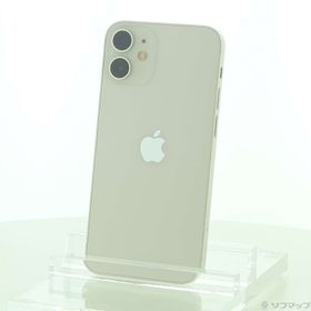(中古)Apple iPhone12 mini 64GB ホワイト MGA63J/A SIMフリー(269-ud)