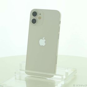 (中古)Apple iPhone12 mini 64GB ホワイト MGA63J/A SIMフリー(348-ud)