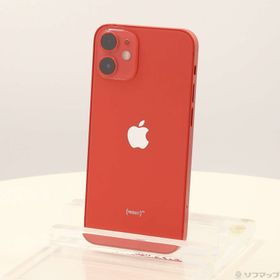 (中古)Apple iPhone12 mini 64GB プロダクトレッド MGAE3J/A SIMフリー(295-ud)