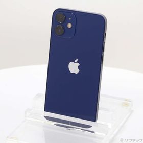 (中古)Apple iPhone12 mini 128GB ブルー MGDP3J/A SIMフリー(371-ud)