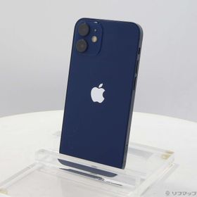 (中古)Apple iPhone12 mini 128GB ブルー MGDP3J/A SIMフリー(276-ud)