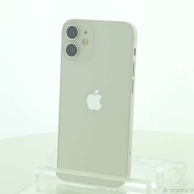 (中古)Apple iPhone12 mini 64GB ホワイト NGA63J/A SIMフリー(251-ud)