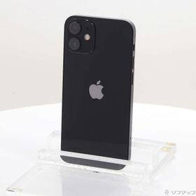 (中古)Apple iPhone12 mini 256GB ブラック MGDR3J/A SIMフリー(305-ud)