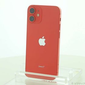 (中古)Apple iPhone12 mini 256GB プロダクトレッド MGDU3J/A SIMフリー(247-ud)
