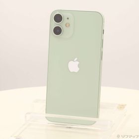 (中古)Apple iPhone12 mini 128GB グリーン MGDQ3J/A SIMフリー(269-ud)