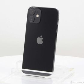 (中古)Apple iPhone12 mini 128GB ブラック MGDJ3J/A(198-ud)