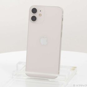 (中古)Apple iPhone12 mini 256GB ホワイト MGDT3J/A SIMフリー(258-ud)