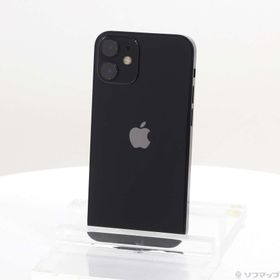 (中古)Apple iPhone12 mini 128GB ブラック MGDJ3J/A SIMフリー(349-ud)