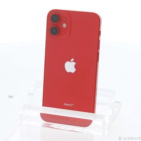 (中古)Apple iPhone12 mini 64GB プロダクトレッド MGAE3J/A SIMフリー(247-ud)