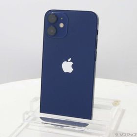 (中古)Apple iPhone12 mini 64GB ブルー MGAP3J/A SIMフリー(305-ud)