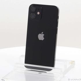 (中古)Apple iPhone12 mini 128GB ブラック MGDJ3J/A SoftBank(344-ud)
