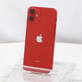 (中古)Apple iPhone12 mini 128GB プロダクトレッド MGDN3J/A SIMフリー(352-ud)