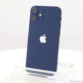 (中古)Apple iPhone12 mini 128GB ブルー MGDP3J/A SIMフリー(344-ud)
