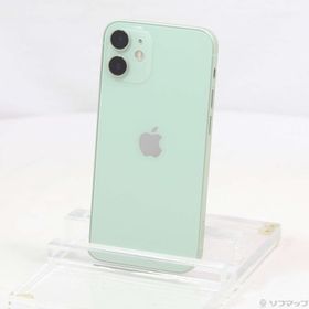 (中古)Apple iPhone12 mini 128GB グリーン MGDQ3J/A SIMフリー(368-ud)