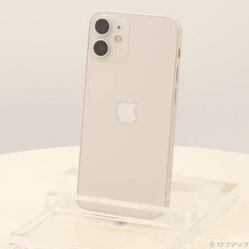 (中古)Apple iPhone12 mini 64GB ホワイト NGA63J/A SIMフリー(196-ud)