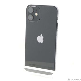 (中古)Apple iPhone12 mini 128GB ブラック MGDJ3J/A SIMフリー(344-ud)