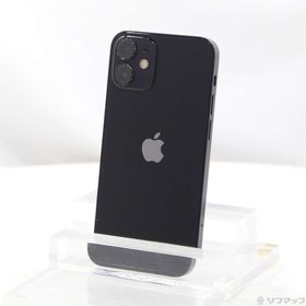 (中古)Apple iPhone12 mini 128GB ブラック MGDJ3J/A SIMフリー(269-ud)