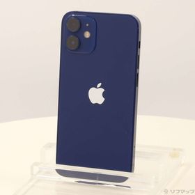 (中古)Apple iPhone12 mini 256GB ブルー MGDV3J/A SIMフリー(344-ud)