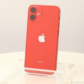 (中古)Apple iPhone12 mini 128GB プロダクトレッド MGDN3J/A SIMフリー(262-ud)