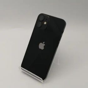 【中古】Apple SoftBank 【SIMロック解除済み】 iPhone 12 mini 128GB ブラック MGDJ3J/A【小倉駅前】保証期間１ヶ月【ランクC】