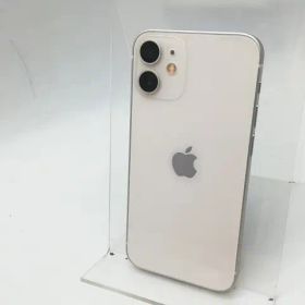 【中古】Apple 国内版 【SIMフリー】 iPhone 12 mini 128GB ホワイト MGDM3J/A【吉祥寺】保証期間１週間【ランクC】