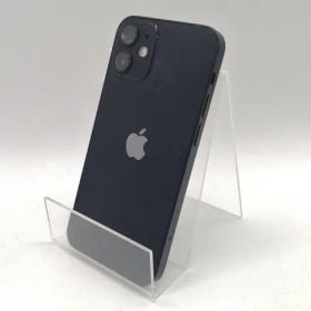 【中古】Apple mineo 【SIMフリー】 iPhone 12 mini 64GB ブラック MGA03J/A【熊本】保証期間１ヶ月【ランクB】