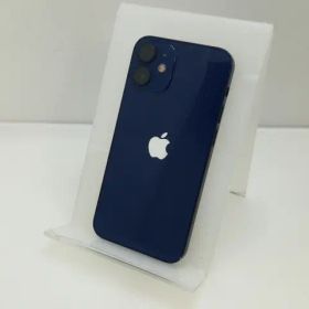 【中古】Apple SoftBank 【SIMロック解除済み】 iPhone 12 mini 64GB ブルー MGAP3J/A【大須】保証期間１ヶ月【ランクB】