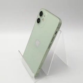 【中古】Apple au 【SIMロック解除済み】 iPhone 12 mini 64GB グリーン MGAV3J/A【博多】保証期間１ヶ月【ランクB】