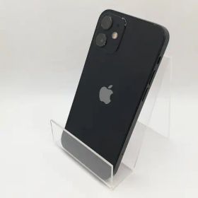 【中古】Apple docomo 【SIMロック解除済み】 iPhone 12 mini 64GB ブラック MGA03J/A【熊本】保証期間１ヶ月【ランクC】