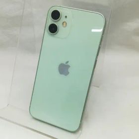【中古】Apple 国内版 【SIMフリー】 iPhone 12 mini 128GB グリーン MGDQ3J/A【日本橋3】保証期間１ヶ月【ランクC】