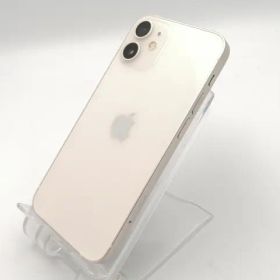 【中古】Apple SoftBank 【SIMロック解除済み】 iPhone 12 mini 64GB ホワイト MGA63J/A【ECセンター】保証期間１ヶ月【ランクB】