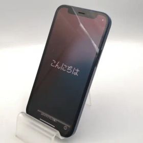 【中古】Apple 国内版 【SIMフリー】 iPhone 12 mini 128GB ブルー MGDP3J/A【秋葉本店】保証期間１ヶ月【ランクC】