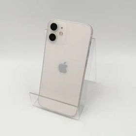 【中古】Apple au 【SIMロック解除済み】 iPhone 12 mini 64GB ホワイト MGA63J/A【千葉】保証期間１ヶ月【ランクA】
