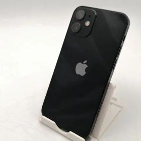 【中古】Apple docomo 【SIMロック解除済み】 iPhone 12 mini 128GB ブラック MGDJ3J/A【ECセンター】保証期間１ヶ月【ランクB】