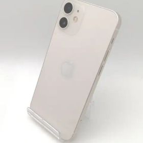 【中古】Apple 国内版 【SIMフリー】 iPhone 12 mini 64GB ホワイト MGA63J/A【津田沼】保証期間１ヶ月【ランクA】