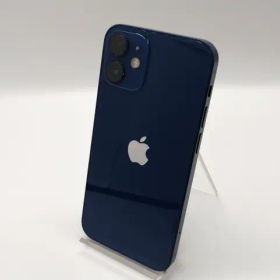 【中古】Apple docomo 【SIMロック解除済み】 iPhone 12 mini 64GB ブルー MGAP3J/A【小倉駅前】保証期間１ヶ月【ランクC】