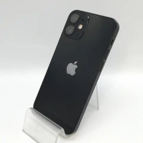 【中古】Apple 国内版 【SIMフリー】 iPhone 12 mini 64GB ブラック MGA03J/A【京都】保証期間１ヶ月【ランクB】