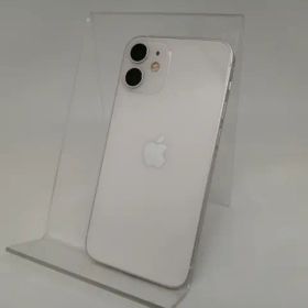 【中古】Apple docomo 【SIMロック解除済み】 iPhone 12 mini 128GB ホワイト MGDM3J/A【日本橋3】保証期間１ヶ月【ランクC】