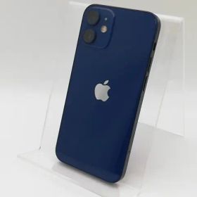 【中古】Apple 海外版 【SIMフリー】 iPhone 12 mini 256GB ブルー【千葉】保証期間１週間【ランクC】