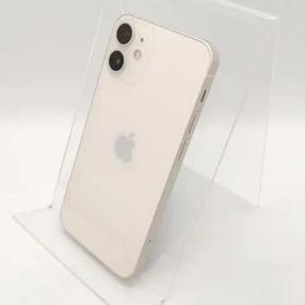 【中古】Apple docomo 【SIMロック解除済み】 iPhone 12 mini 128GB ホワイト MGDM3J/A【高崎モントレー】保証期間１ヶ月【ランクB】