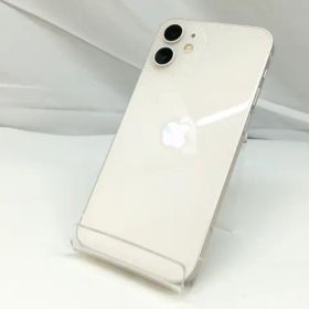 【中古】Apple au 【SIMロック解除済み】 iPhone 12 mini 64GB ホワイト MGA63J/A【札幌】保証期間１ヶ月【ランクA】