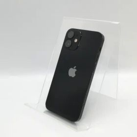 【中古】Apple 国内版 【SIMフリー】 iPhone 12 mini 64GB ブラック MGA03J/A【京都】保証期間１ヶ月【ランクC】