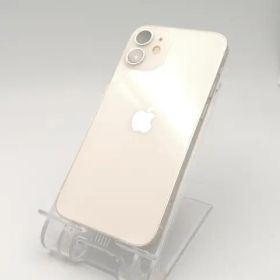 【中古】Apple ymobile 【SIMロック解除済み】 iPhone 12 mini 128GB ホワイト MGDM3J/A【ECセンター】保証期間１ヶ月【ランクA】