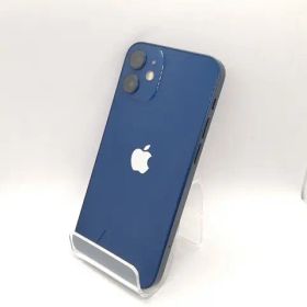 【中古】Apple au 【SIMロック解除済み】 iPhone 12 mini 64GB ブルー MGAP3J/A【高崎モントレー】保証期間１ヶ月【ランクA】