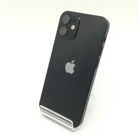 【中古】Apple au 【SIMロック解除済み】 iPhone 12 mini 64GB ブラック MGA03J/A【福岡筑紫】保証期間１ヶ月【ランクA】